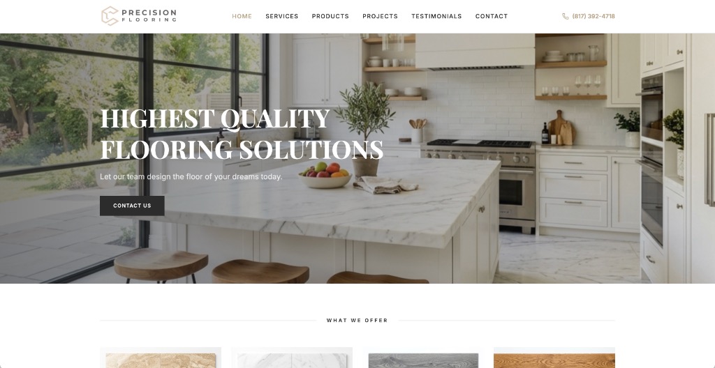 Precision Flooring Template